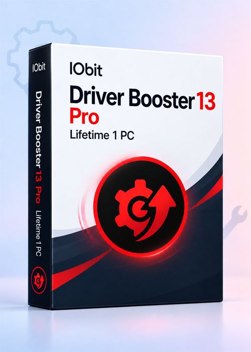 gvqmall, IObit Driver Booster 13 Pro Lifetime 1 PC CD Key Global