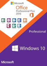 Win10 PRO + Office2016 Professional Plus Keys Pack