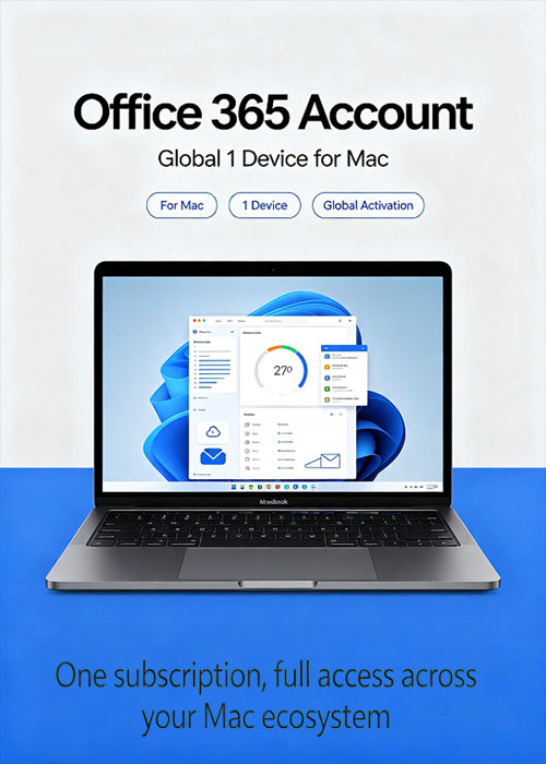 MS Office365 Account Global 1 Device For MAC