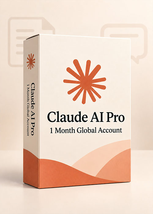 gvqmall, Claude AI Pro 1 Month Global Account