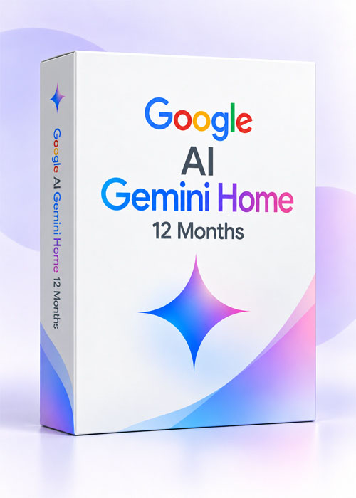gvqmall, Google AI Gemini Home 12 Months (Family Share)