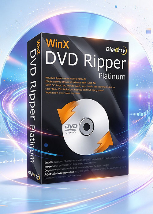 gvqmall, WinX DVD Ripper Platinum Standard License 1Year 3 Device