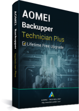 AOMEI Backupper Technician Plus + Lifetime Free Upgrades Key Global