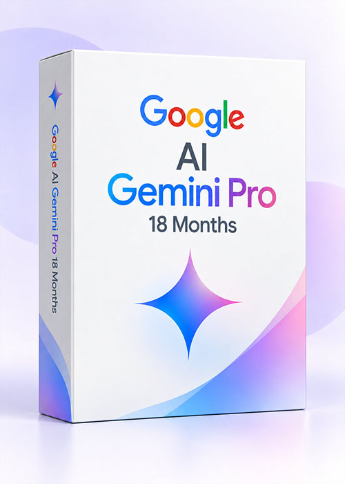 gvqmall, Google AI Gemini Pro 18 Months